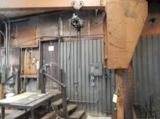 1 Ton, Abell-Howe #16X10, Floor Mount jib Crane, 10' height, 16' span