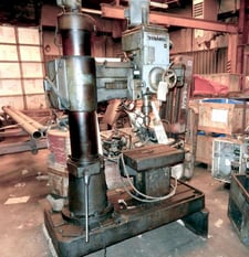 2.5'-9" Yodogawa #Flex-o-drill Dynamic, Radial Arm Drill Press