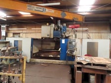 Kafo #VMC-21100, CNC vertical machining center, 30 automatic tool changer, 84.6" X, 40.4" Y, 31.4" Z, 7000
