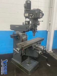 Lagun #FTV-1, ram type vertical mill, 10" x44" table, 3 HP, AcuRite digital read out, 2005, #76941