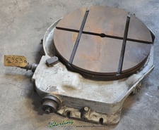 Kearney & Trecker, 24" horizontal rotary table