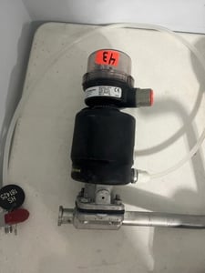 0.75" ITT #AP0759, Diaphragm Valve, 90 psi, max PTFE w/ Mechanical Switch