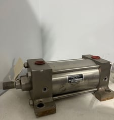 Milwaukee #VE82-3.25X4, Pneumatic Cylinder, Stainless Steel