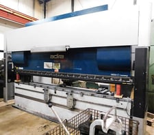 180 Ton, Adira #PA16040, CNC hydraulic press brake, 13' overall, 124" between housing, 10" stroke, 16"