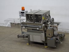 Lakso #300, automatic, inline, Stainless Steel, (2) head, cotton inserter, rated up to 300 containers per