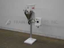 AMS Filling Systems #A100, semi-automatic single head auger filler, control panel with an touch screen