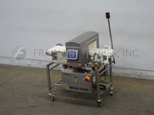 Safeline Mettler Toledo #SL-1500, automatic, in line conveyor through, metal detector, touch pad operator