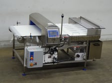 Loma #IQ4, automatic, in line, Stainless Steel, metal detector with belt speeds from 47-140 FPM, touch pad