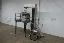 Ohlson #MHW-14D, complete combination weigh scale, filling system