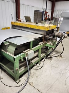 48" x 20" gauge Engel #5-20CTL-SC, Cut To Length Straightener And Shear Only, 1993 - Coil Handler Not Included