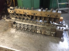 U.S. Baird #219, 11 operation die set, 1.5" center distance with slide, 3 HP