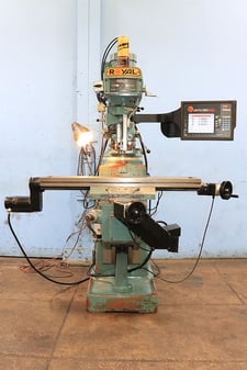 Royal #380VK, CNC vertical mill, 10" x50" tbl., 3 HP, 33" X, 14" Y, 5" Z, R-8, Proto-Trak SMX 2-Axis, 3-Axis