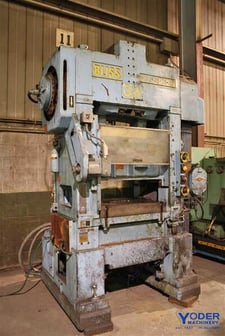 45 Ton, Bliss #HP2-45-36-30, high speed production press, 1" stroke, air clutch, 15 HP, #51670