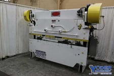 45 Ton, Heim #H3568, press brake, 8' overall, 78" between housing, 2" stroke, 12" Shut Height, 7" throat, 5