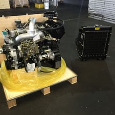 41 HP Isuzu #4JB1-G, Engine Assembly, new