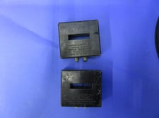 Furnas Electric D52448, lot of 2 current transformers, 600:5 ratio, 1 yr warranty (3 available)