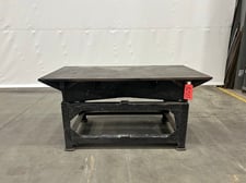 5' L x 3' D x 3/4" thick top, Welding table