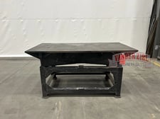 5.8' L x 3' D x 3/4" thick top, Welding table