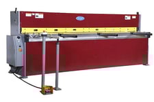 10 gauge x 6' GMC #HS-0610MD, hydraulic shear, 16" throat, 16-20 SPM, 60" squaring arm