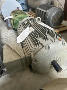 200 HP 3600 RPM Louis Allis, Frame 449TS, TEFC, Rebuilt, 460 Volts