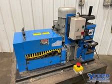 Bluerock #WS260, wire stripper, 10 cutting channetls, 2 HP, 75 FPM, #76693