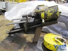 50 Ton, Fabriline #750, C-frame flange punch, 1-3/8" stroke, 4-1/4" throat, #65897