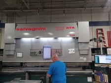 187 Ton, Salvagnini #B3.170-4250ATA, 6-Axis CNC hydraulic press brake, 14' overall, 141" between housing, 2018
