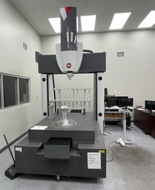 Leitz #PMM-C16.12.10, ultra high accuracy 4-Axis scanning DCC coordinate measuring machine, 62.9" X, 47.2" Y