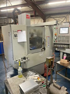 Haas #Super-Mini-Mill, CNC vertical machining center, 10 automatic tool changer, 16" X, 12" Y, 10" Z, 10000