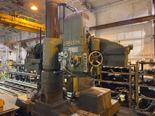 4' -15" Carlton #3A, track type radial drill, power elevation & clamping, 15 HP, #5MT, #75997