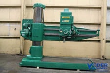 8' -19" Giddings & Lewis #Chipmaster, radial drill, 50" x102" base, power elevation & clamp, 30 HP, 1965