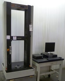 2250 lbf. (10kN) Instron #4502, Research Grade Electro-Mechanical Unispace Tension and Compression Testing