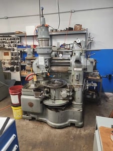 Fellows #645A, gear shaper, 18" dia., 5" stroke, riser assembly, excellent condition