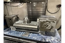 6.3" x 9.38" Haas #TR-160, CNC rotary trunnion, 5-Axis, 63:1 gear ratio, brushless Sigma 1