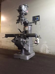 Bridgeport, vertical milling machine, 2 HP, reconditioned
