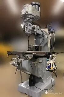 Bridgeport milling machine, 2 HP, reconditioned
