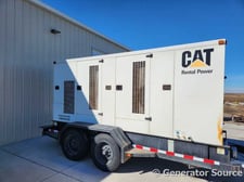 200 KW Caterpillar #XQ200, generator, enclosure mounted on trailer, 8500 hours, 2005, #090206