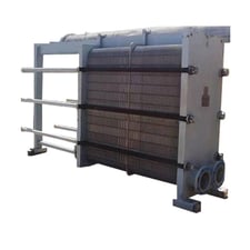 3171 sq.ft., APV, SR95, Plate Heat Exchanger, Stainless Steel, (292) plates, 1650 GPM, 14202787.5 BTU/hr.