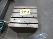 Riser block, 22" x 22" x 22"