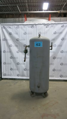 Manchester #33261, 80 gallon receiving air tank, 200 psi