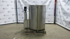 Grundfos, Stainless Steel, jacketed, double wall heated tank, 3' dia. x 4' high, flat bottom