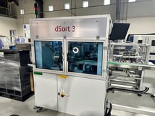 Doss #dSort3 O-Ring Gasket automatic sorting machine w/dbl semi-transparent tables, 2021