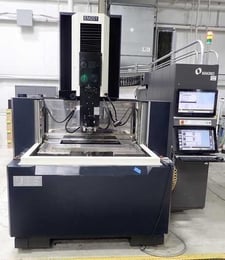 Makino #U86, CNC wire Electrical Discharge Machine, 31.4" X, 23.6" Y, 20.47" Z, U & V Axis, 48" x35.8" table