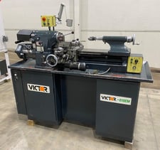 11" x 18" Victor #618EM, inch/metric, 3000 RPM, 5C, 5" chuck, Aloris Post, 2002