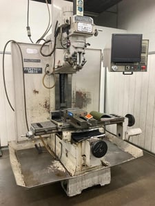 Milltronics #Partner-MB18, vertical mill, 13" x45" table, 5 / 3 HP, Centurion 6 CNC Control, S/N 4877,1998