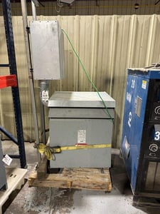 220 KVA 460 Delta Primary, 400Y/231 Secondary, Hammond #DM220JH, dry type