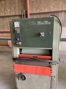 24" SCMI #Win-S-63 Wide Belt Sander, mini max grinder, single head, 240 V., 1999