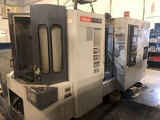 Mazak #HTC-400, CNC horizontal machining center, 24 automatic tool changer, 22" X, 20" Y, 20" Z, 10000 RPM