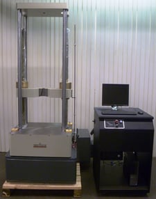 30000 lbf. (150kN) Tinius Olsen Electomatic, 48" tension & compression testing opening