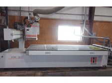 Holz-Her #Lynx-7511, Flat Table Machine w/ATC/Boring, 5' x 10' Table, 120" X, 62" Y, 16-1/2" Z, 230 FPM X &